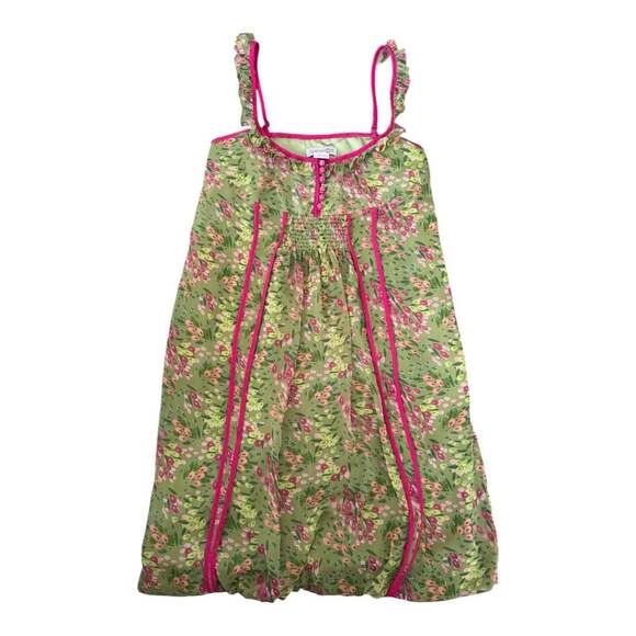 Kensie Women's Printed Popover Midi Dress - Picture 1 of 4